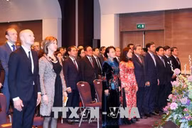 越南国会主席阮氏金银出席越南与荷兰建交45周年纪念活动