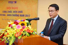 越通社社长阮德利：集中精力提高越南通讯社新闻报道质量和效果