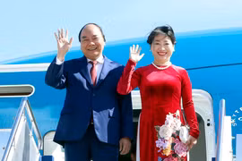 越南政府总理阮春福抵达堪培拉 开始对澳大利亚进行正式访问