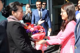 越南国会主席阮氏金银出席第三届欧亚国家议长会议并对土耳其进行访问