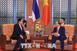 越南政府总理阮春福会见泰国总理巴育•占奥差