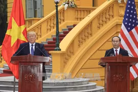 美国和埃及总统就越南国家主席陈大光逝世致唁电