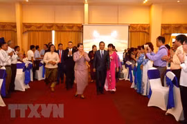 柬埔寨高棉-越南协会成立30周年纪念典礼在柬举行