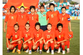 越南国家女足队为2018雅加达亚运会做出准备