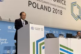 COP24：越南呼吁各国加快贯彻落实《巴黎气候变化协定》