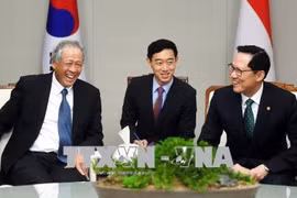 韩国和新加坡同意维持伙伴关系共同解决安全问题