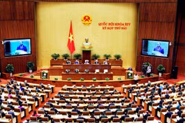 越南第十四届国会第六次会议隆重开幕