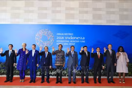 越南政府总理阮春福出席WB和 IMF秋季年会开幕式