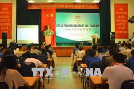 越南与中国青年和大学生交流活动在岘港市举行