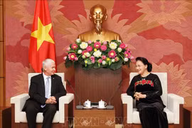 越南国会主席阮氏金银会见匈牙利总检察长波尔特