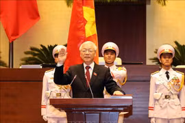 世界各国领导人向当选越南国家主席的阮富仲总书记致贺电