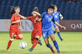 ASIAD 2018：越南女子足球队以3比2击败泰国队 赢得四分之一决赛席位