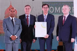 越南荣获国际社会保障协会授予的奖状