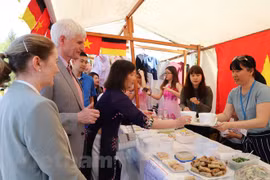 越南参加在柏林举行的2018年德利卡国际美食节