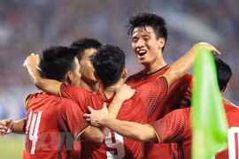 ASIAD 2018：巴基斯坦媒体高度评价越南国家奥林匹克足球队的水平