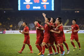 AFF Suzuki Cup 2018决赛第一回合：越南队2-2同马来西亚队握手言和