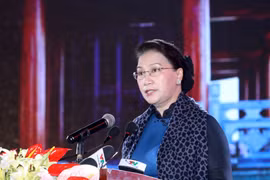 越南国会主席阮氏金银: 越南民族需要更加坚定地保护所取得的革命成就