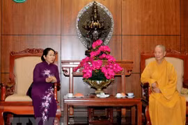 胡志明市领导向该市佛教徒致以佛诞节问候