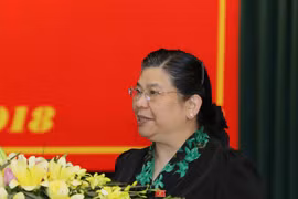 越南国会副主席丛氏放赴山萝省开展接待选民活动