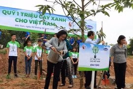 “越南一百万颗树基金”计划在北件省开展植树活动