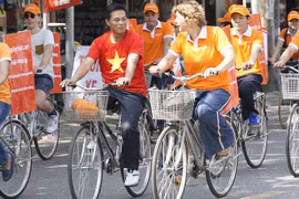 许多特色文化活动亮相海防“荷兰日”活动