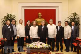 菲律宾民主人民力量党访问越南