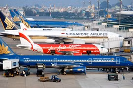 春节之前越南各家航空公司航班正点率较高