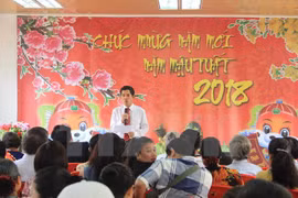 旅居安哥拉越南人喜迎2018新年