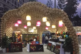 越南各地特产展和一村一产品展会正式开幕