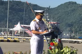 越南海军参加2018年科摩多多国海军联演