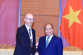 WEF ASEAN 2018: 政府总理阮春福会见脸书领导