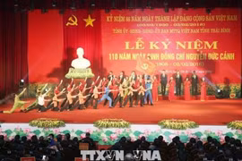 阮德景同志诞辰110周年纪念典礼在太平省隆重举行