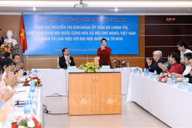 国会主席阮氏金银：胡志明市国家大学城为越南青年公民提供示范性的高等教育环境