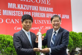 日本承诺协助芹苴大学进行升级改造 使其满足国际标准