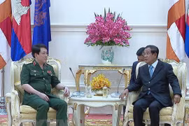 越南与柬埔寨加强防务合作
