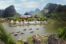 宁平省长安生态旅游区上的第三个水上游线即将开通