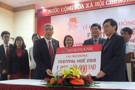 越南农业与农村发展银行成为2018年顺化文化节的第二大赞助商
