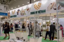 越南企业参加莫斯科国际粮食展览会