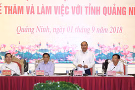 阮春福：广宁省需发挥好北部的增长极作用