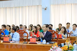 陈大光出席“孙德胜主席-真正的共产主义者、越南革命的著名领袖”研讨会