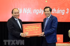 阮春福：《人民报》报社须进一步提高出版物质量 扩大报社知名度