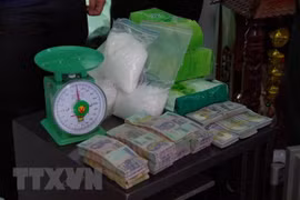 西宁省边防部队摧毁从柬埔寨非法运输毒品进入越南境内的犯罪团伙 缴获毒品12公斤