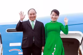 阮春福启程赴新澳进行正式访问