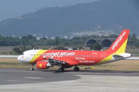 越捷航空公司因天气原因取消部分往返顺化市的航班