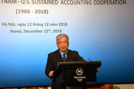 美国军人遗骸搜寻合作30周年纪念典礼在河内举行