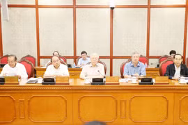 越共十二届八中全会筹备工作有序进行