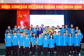 越南体育代表团参加2018年东南亚学生运动会