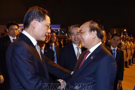 越南政府总理阮春福圆满结束出席首届中国国际进口博览会之行