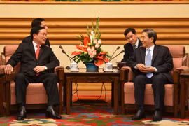 越南最高人民法院院长阮和平对中国进行工作访问