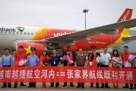 越南河内-中国张家界旅游航线正式开通